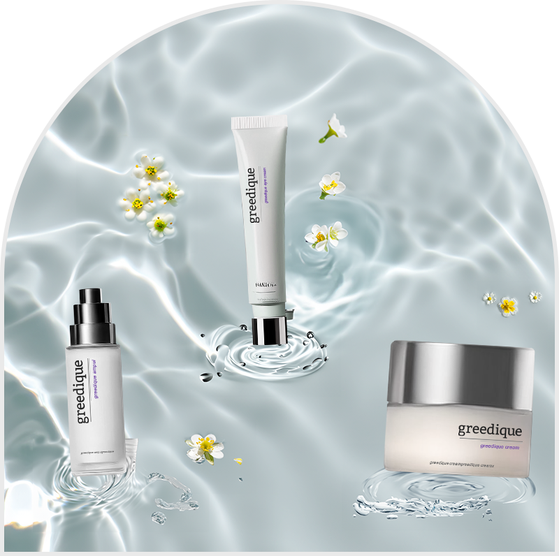 greediqueのスキンケアライン